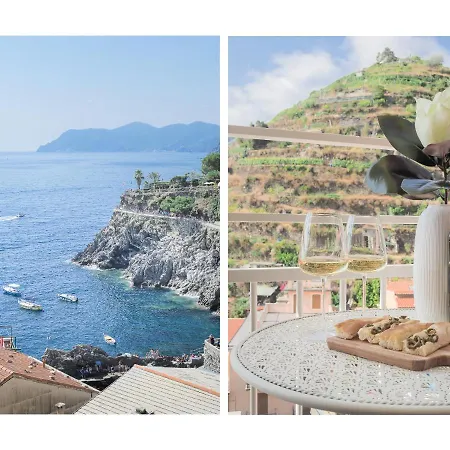 Dreamers Sea View - White And Apartament Manarola