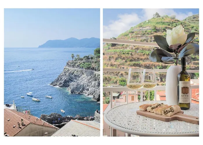 Dreamers Sea View - White And Daire Manarola
